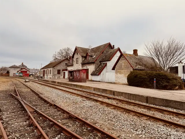 Billede af Rødvig Station.