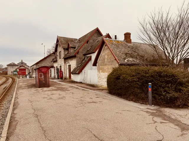 Billede af Rødvig Station.