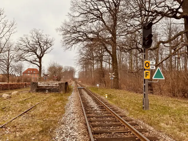 Billede af Dianalund Stations læsserampe.