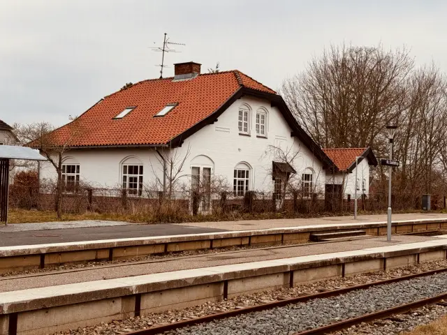 Billede af Kirke-Eskildstrup Station.
