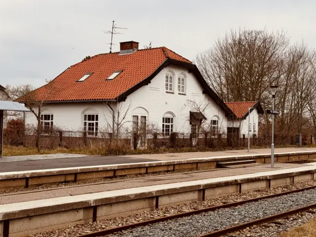 Billede af Kirke-Eskildstrup Station.