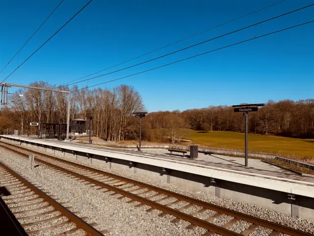 Billede af Favrholm Station.
