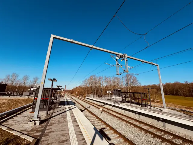 Billede af Favrholm Station.