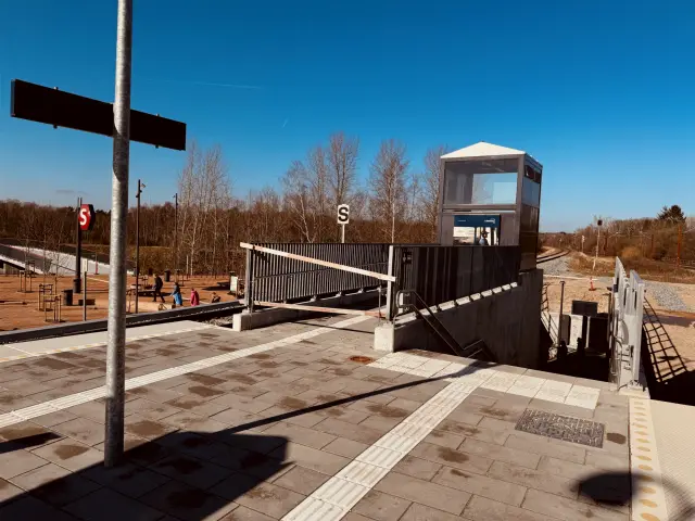 Billede af Favrholm Station.