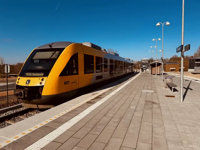 Billede af LT 119-219, tidligere LB 119-219 fotograferet ud for Favrholm Station.