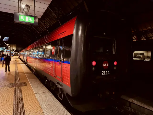 Billede af DSB ER 2011 fotograferet ud for København Hovedbanegård.