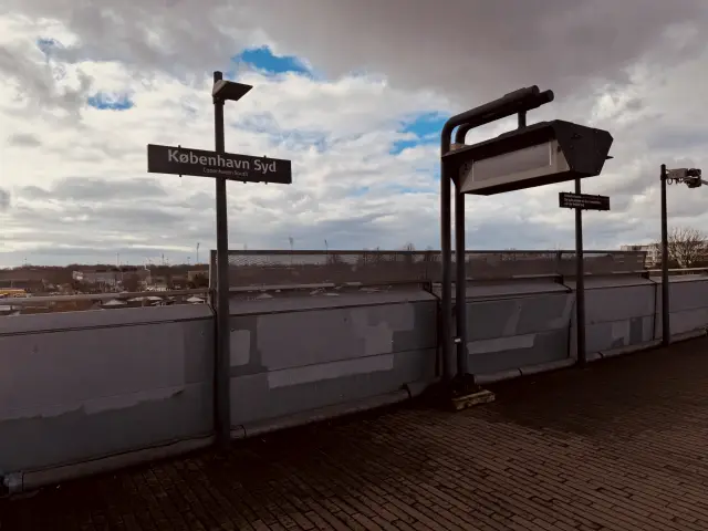 Billede af København Syd Station.