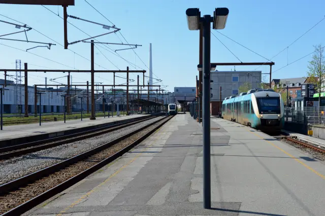 Billede af ARRIVA AR 1013 fotograferet ud for Esbjerg Station.