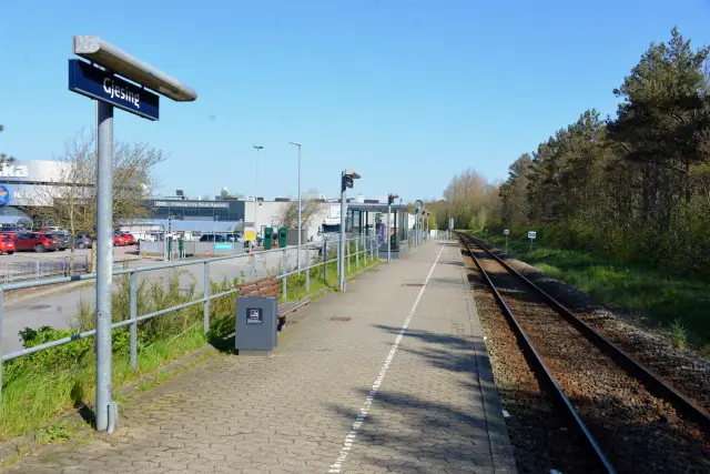 Billede af Gjesing Station.