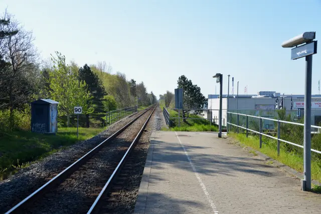 Billede af Gjesing Station.