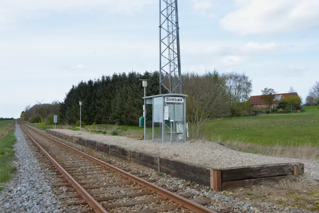 Billede af Sinkbæk Station.