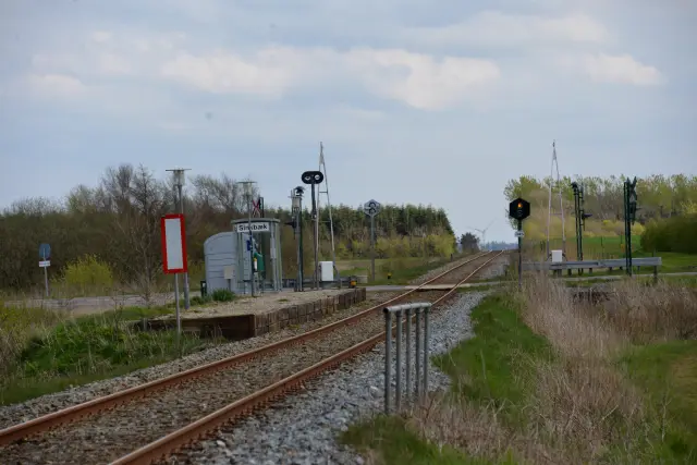 Billede af Sinkbæk Station.