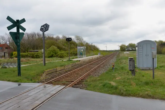 Billede af Armose Station.