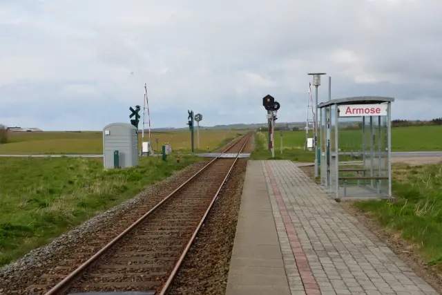Billede af Armose Station.
