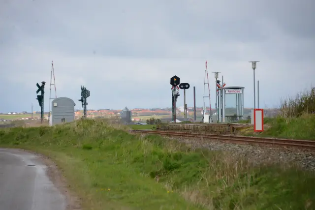 Billede af Armose Station.