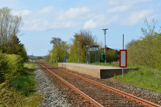 Billede af Balleby Station.