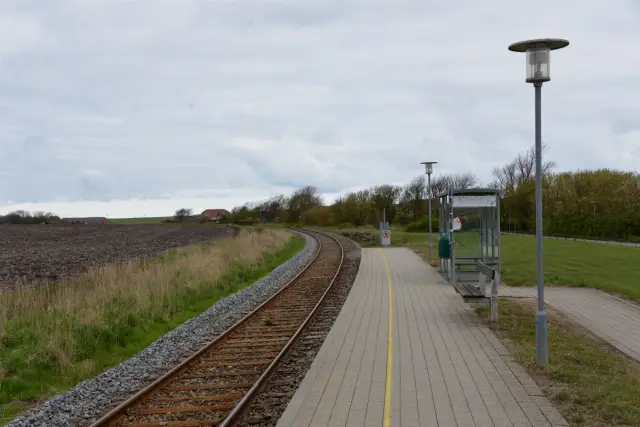 Billede af Klinkby Station.