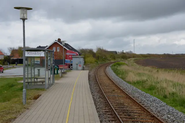 Billede af Klinkby Station.