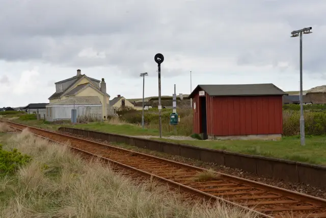 Billede af Vrist Station.
