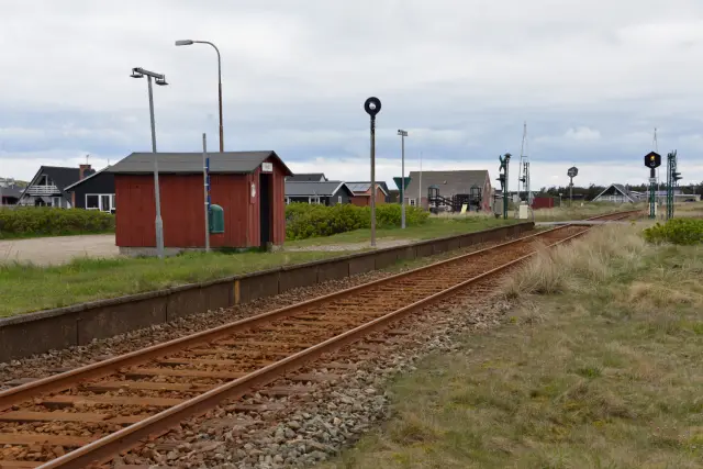 Billede af Vrist Station.