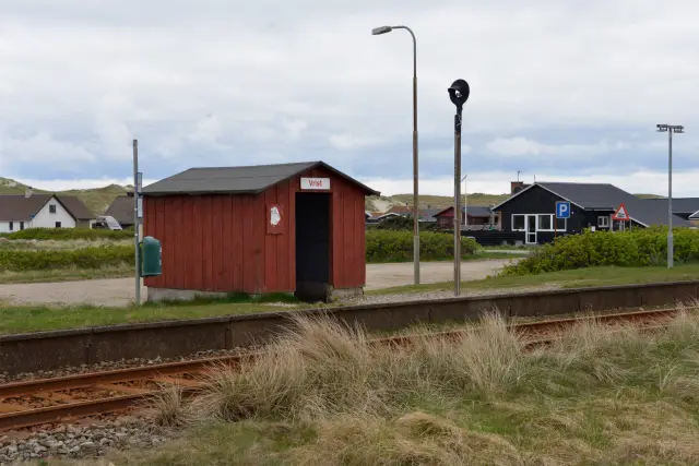 Billede af Vrist Station.