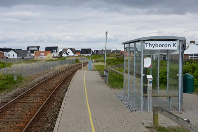 Billede af Thyborøn Kirke Station.