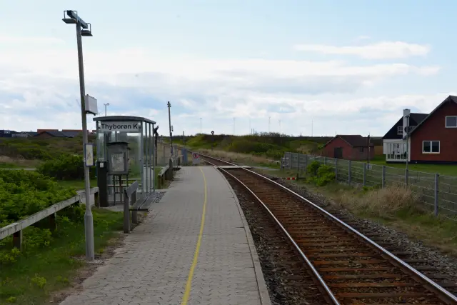 Billede af Thyborøn Kirke Station.