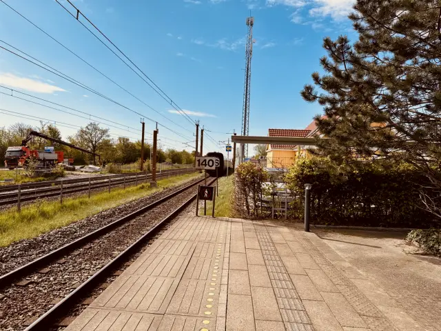Billede af Hedensted Station.