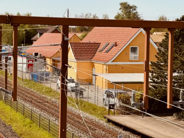 Billede af Hedensted Station.