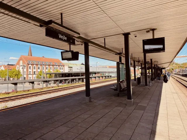 Billede af Vejle Station.