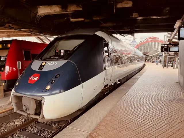 Billede af DSB MG 5627 fotograferet ud for København Hovedbanegård.