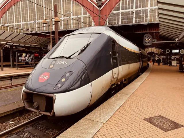 Billede af DSB MG 5655 fotograferet ud for København Hovedbanegård.