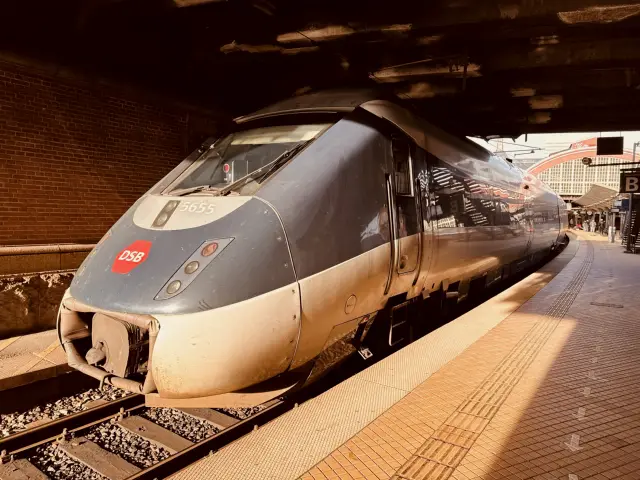 Billede af DSB MG 5655 fotograferet ud for København Hovedbanegård.