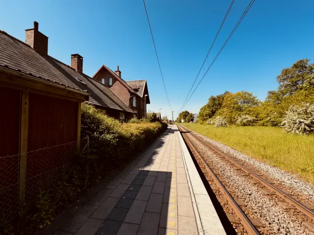 Billede af Mørke Station.