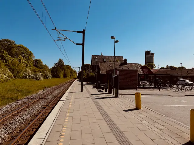 Billede af Mørke Station.
