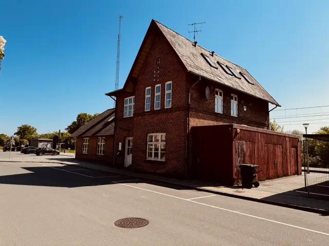 Billede af Hornslet Station.