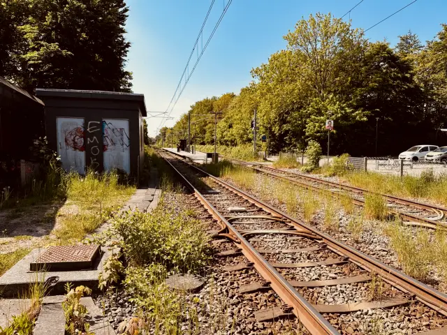 Billede af Skødstrup Station.