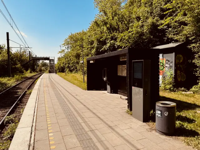 Billede af Hovmarken Letbanestation.