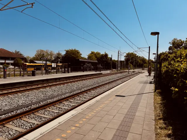 Billede af Vestre Strandallé Letbanestation.