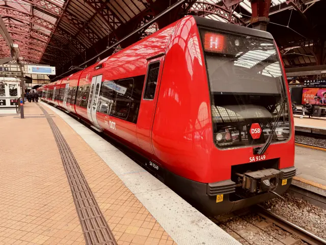Billede af DSB SA 8149 fotograferet ud for København Hovedbanegård.