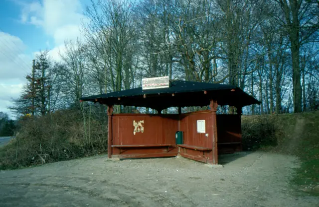 Billede af Duemose Station.