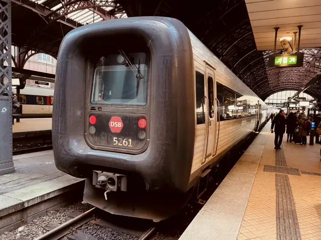 Billede af DSB MF 5061 fotograferet ud for København Hovedbanegård.
