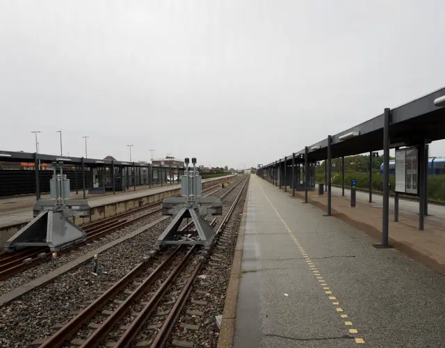 Billede af Frederikshavn Station, spor 2