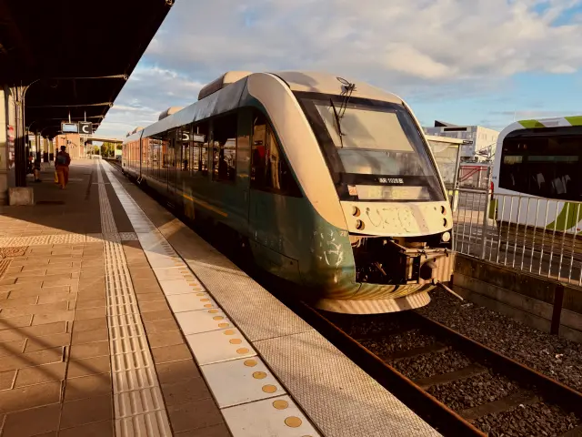 Billede af ARRIVA AR 1020 fotograferet ud for Odense Banegård Center.