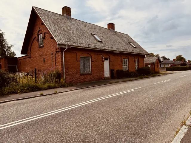 Billede af Lynge Station.