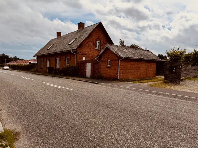 Billede af Lynge Station.