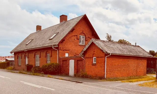Billede af Lynge Station.