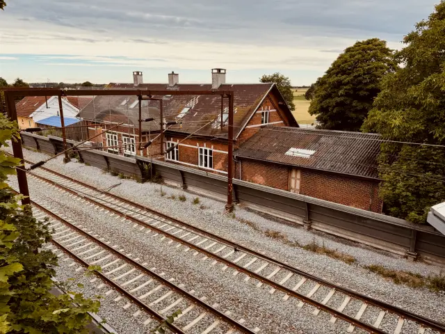 Billede af Forlev Station.