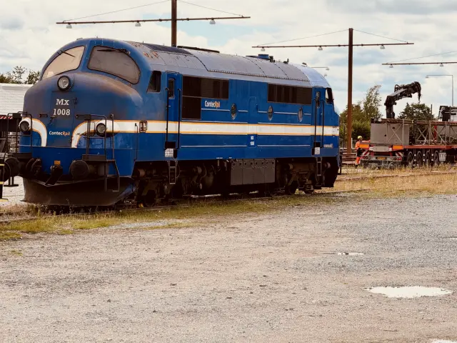 Billede af Contec MX 1008, tidligere DSB MX 1008 fotograferet ud for Ringsted Station.