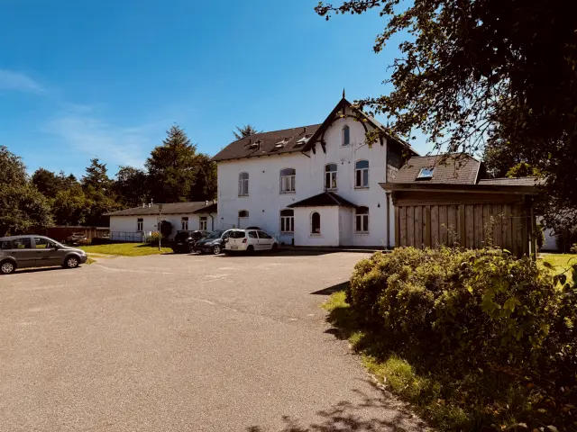 Billede af Sommersted Amtsbanegård.